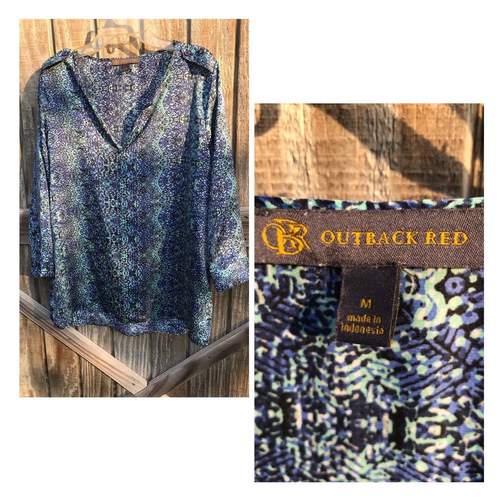 Outback Red medium Blouse